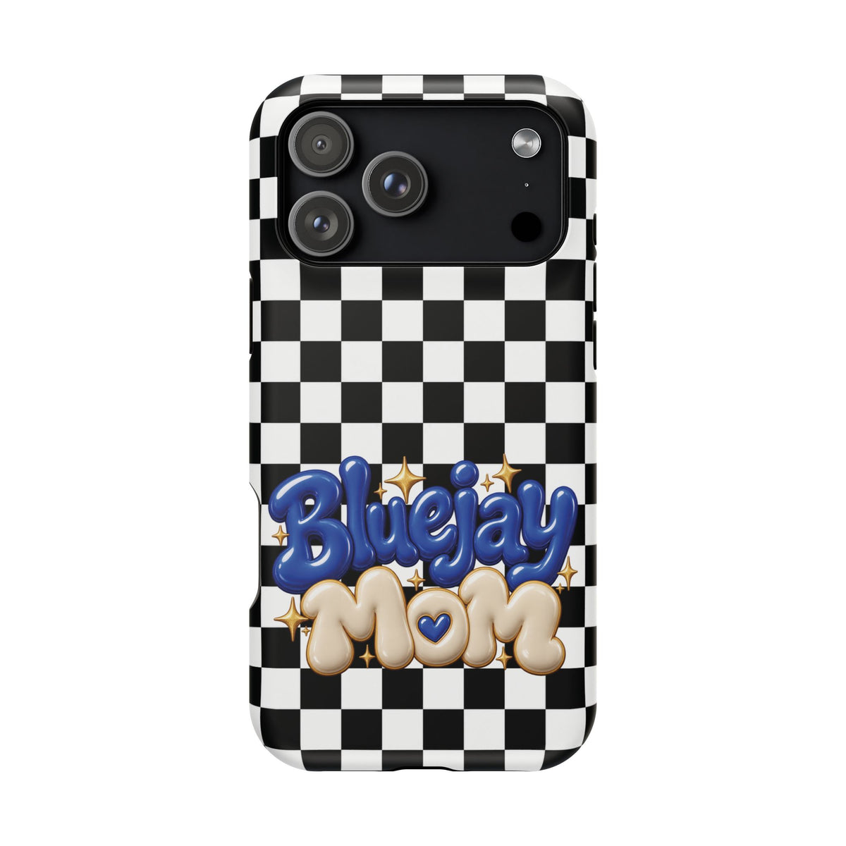 Bluejay Mom Checkerboard Magnetic Phone Case