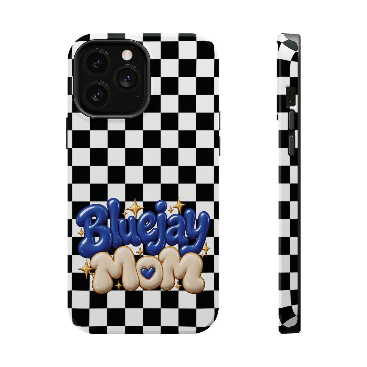 Bluejay Mom Checkerboard Magnetic Phone Case