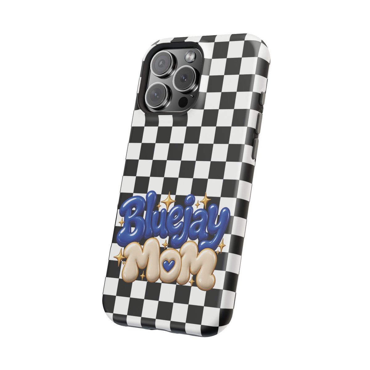 Bluejay Mom Checkerboard Magnetic Phone Case