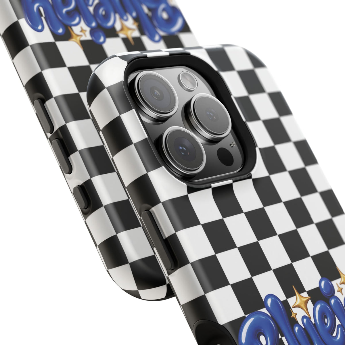 Bluejay Mom Checkerboard Magnetic Phone Case