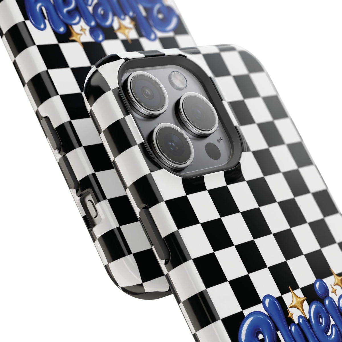 Bluejay Mom Checkerboard Magnetic Phone Case