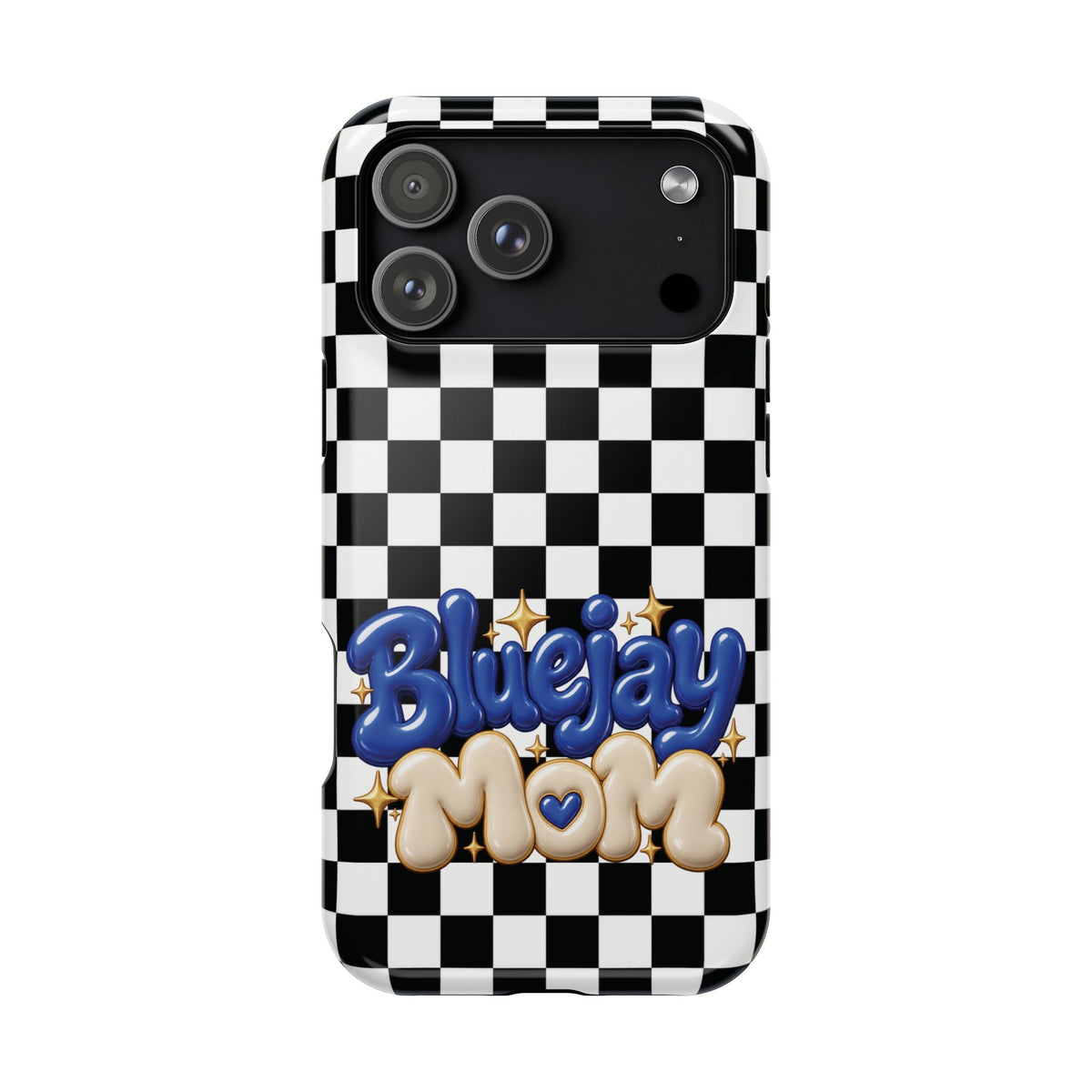 Bluejay Mom Checkerboard Magnetic Phone Case