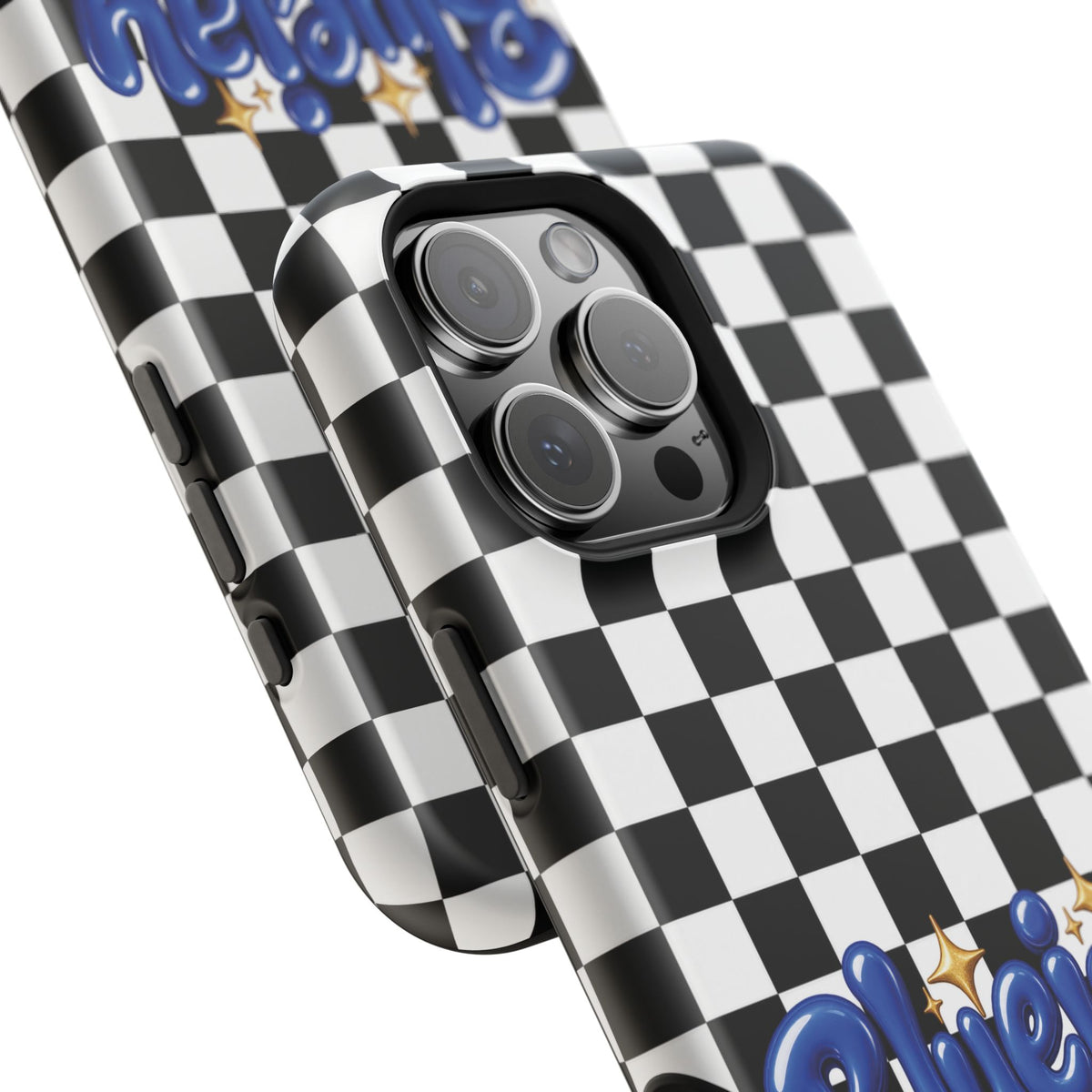 Bluejay Mom Checkerboard Magnetic Phone Case