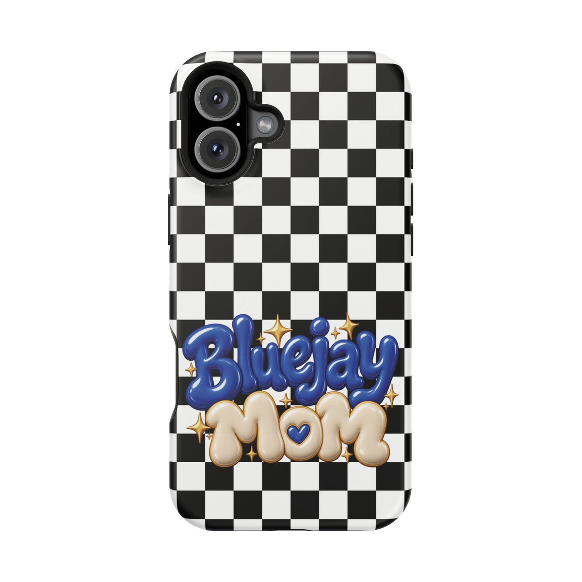 Bluejay Mom Checkerboard Magnetic Phone Case