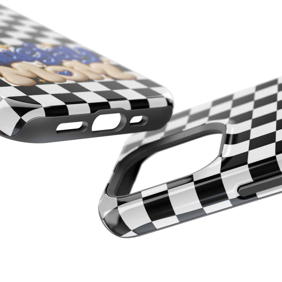 Bluejay Mom Checkerboard Magnetic Phone Case
