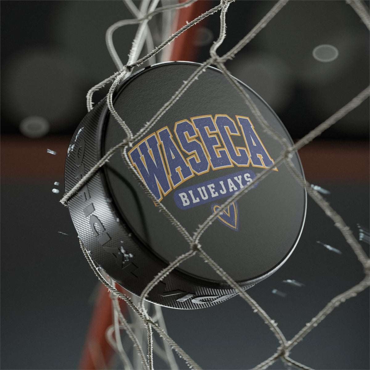Waseca Bluejays Hockey Puck