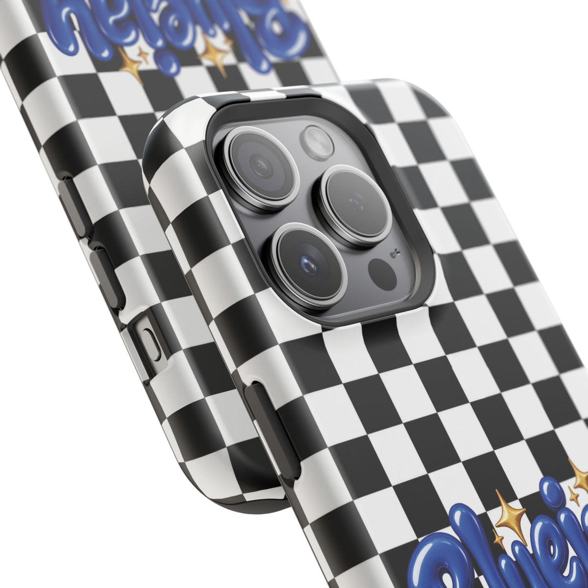 Bluejay Mom Checkerboard Magnetic Phone Case